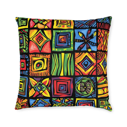 African 2 - Square Pillow - UK