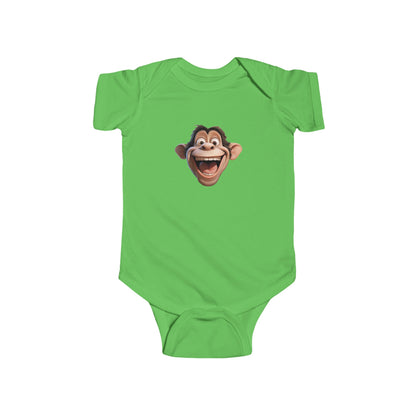 Monkey Infant Fine Jersey Bodysuit - UK, CAN, USA