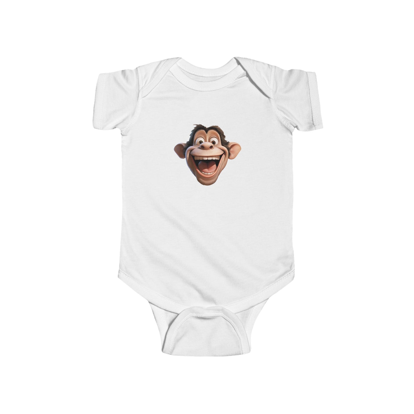 Monkey Infant Fine Jersey Bodysuit - UK, CAN, USA