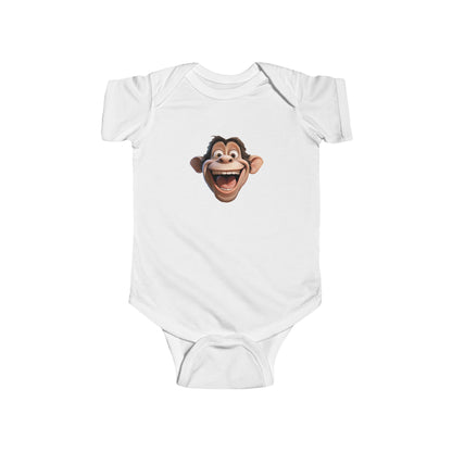 Monkey Infant Fine Jersey Bodysuit - UK, CAN, USA