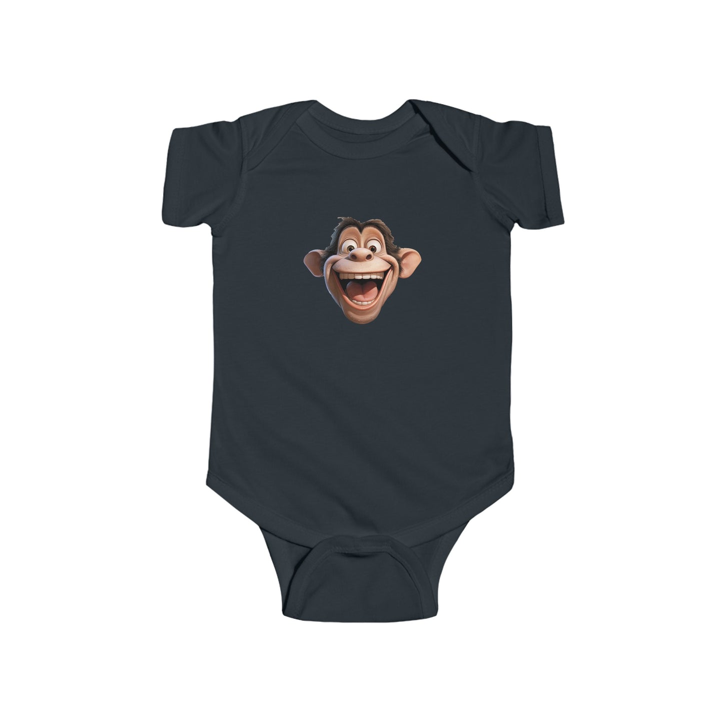 Monkey Infant Fine Jersey Bodysuit - UK, CAN, USA