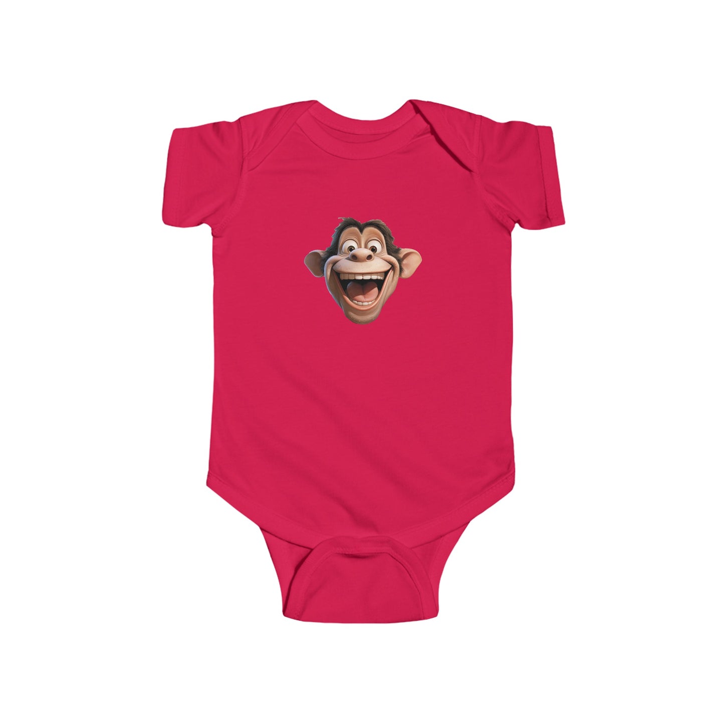 Monkey Infant Fine Jersey Bodysuit - UK, CAN, USA