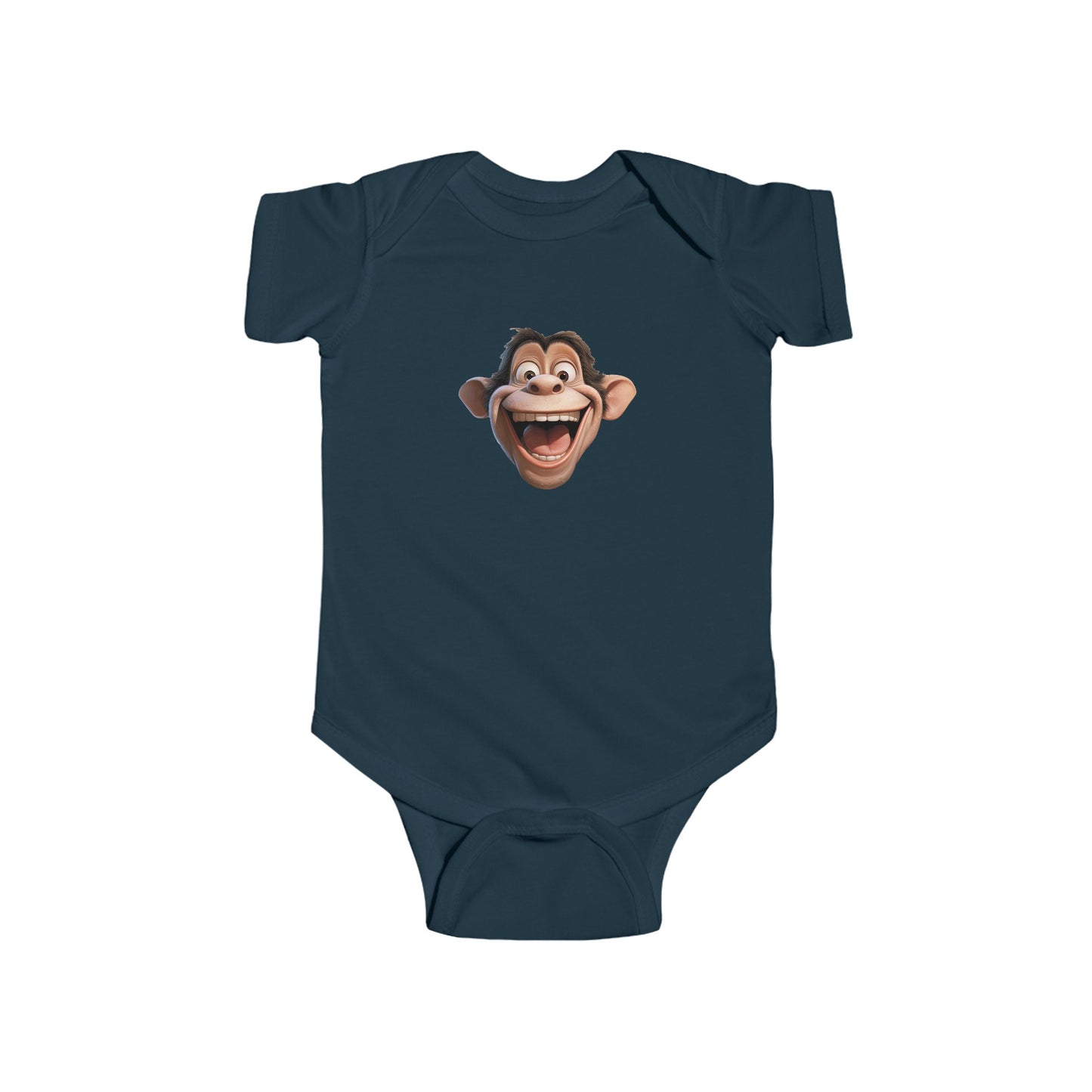 Monkey Infant Fine Jersey Bodysuit - UK, CAN, USA