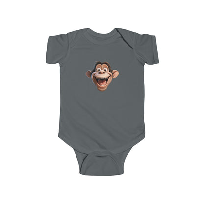 Monkey Infant Fine Jersey Bodysuit - UK, CAN, USA
