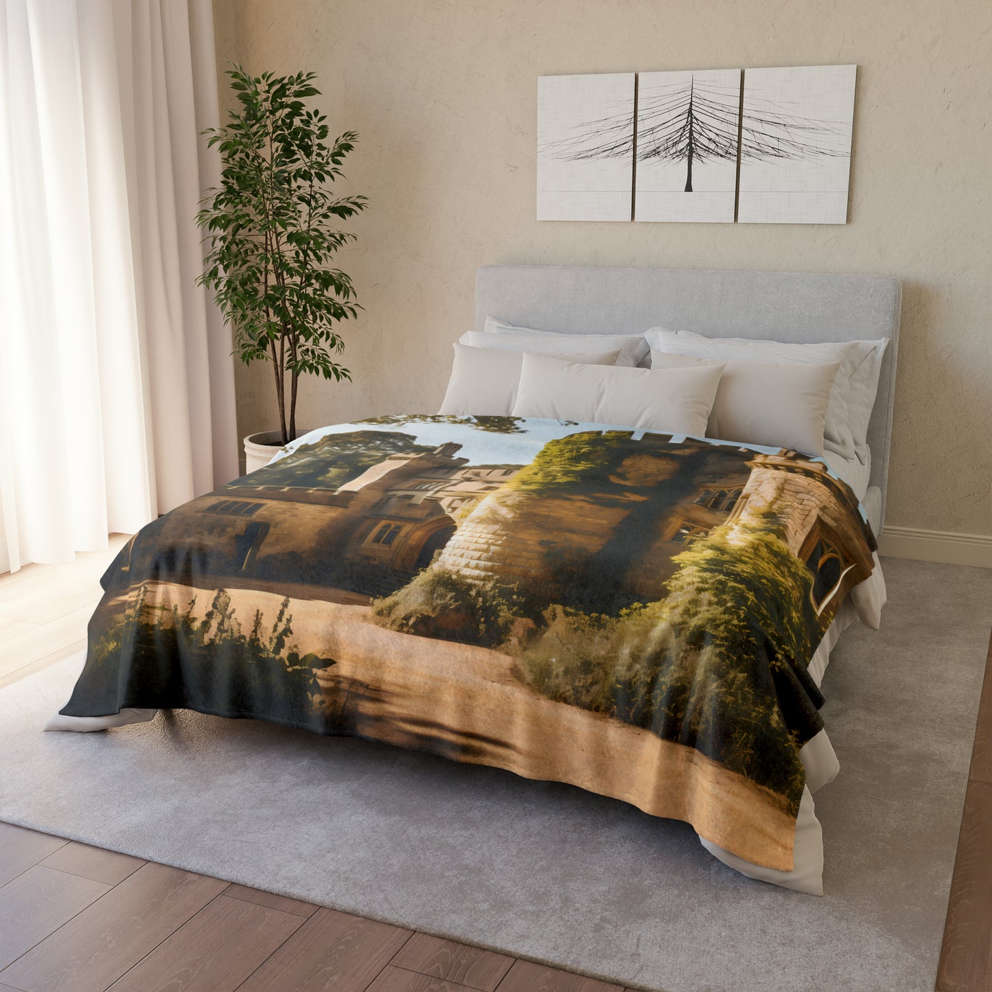 English Country House #4 - Soft Polyester Blanket