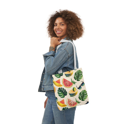 Summertime #2 - Polyester Canvas Tote Bag (AOP)