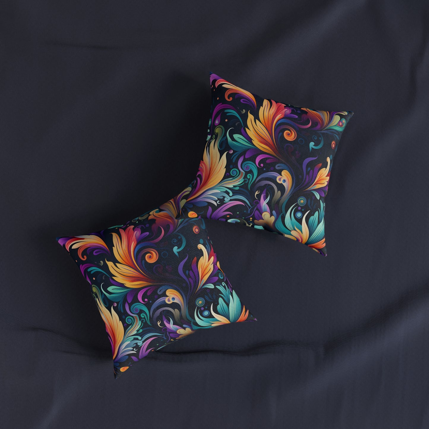 1970s Flashback Square Pillow - UK