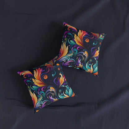 1970s Flashback Square Pillow - UK