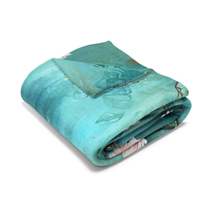 Floral Arctic Fleece Blanket - UK, EU