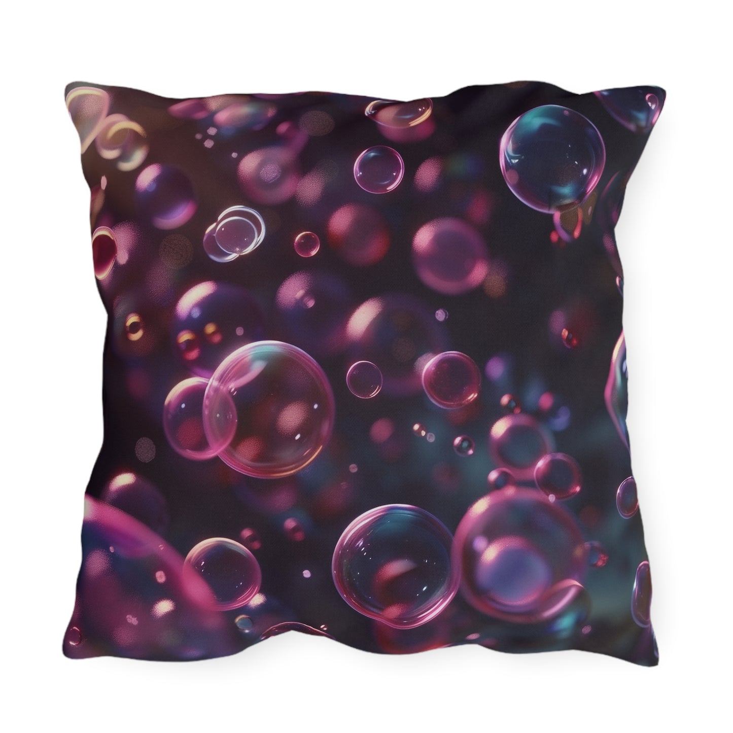 Blackcurrant Bubbles - Outdoor Pillows - USA