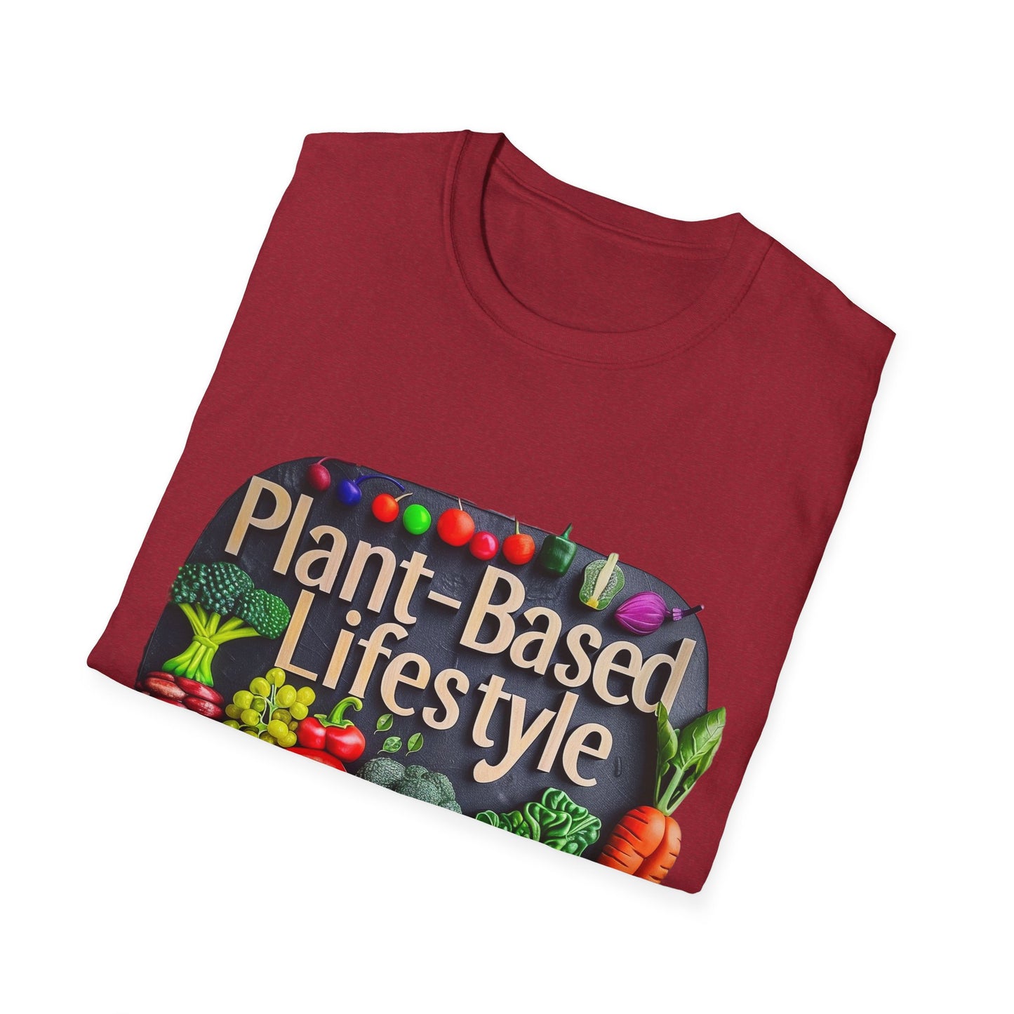 Plant Based Lifestyle #1 - Unisex Softstyle T-Shirt (UK)