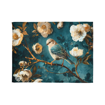 Chinoiserie #3 - Soft Polyester Blanket