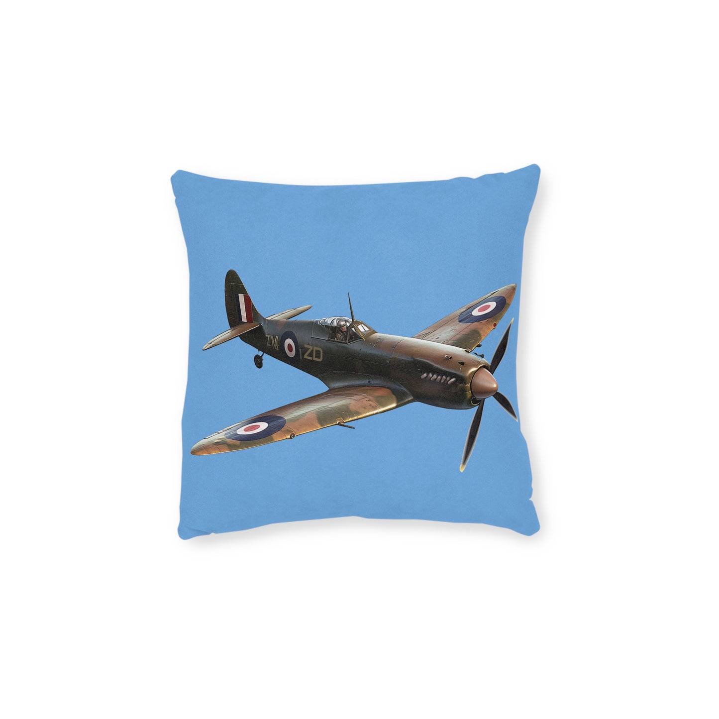 Spitfire - Square Pillow - UK
