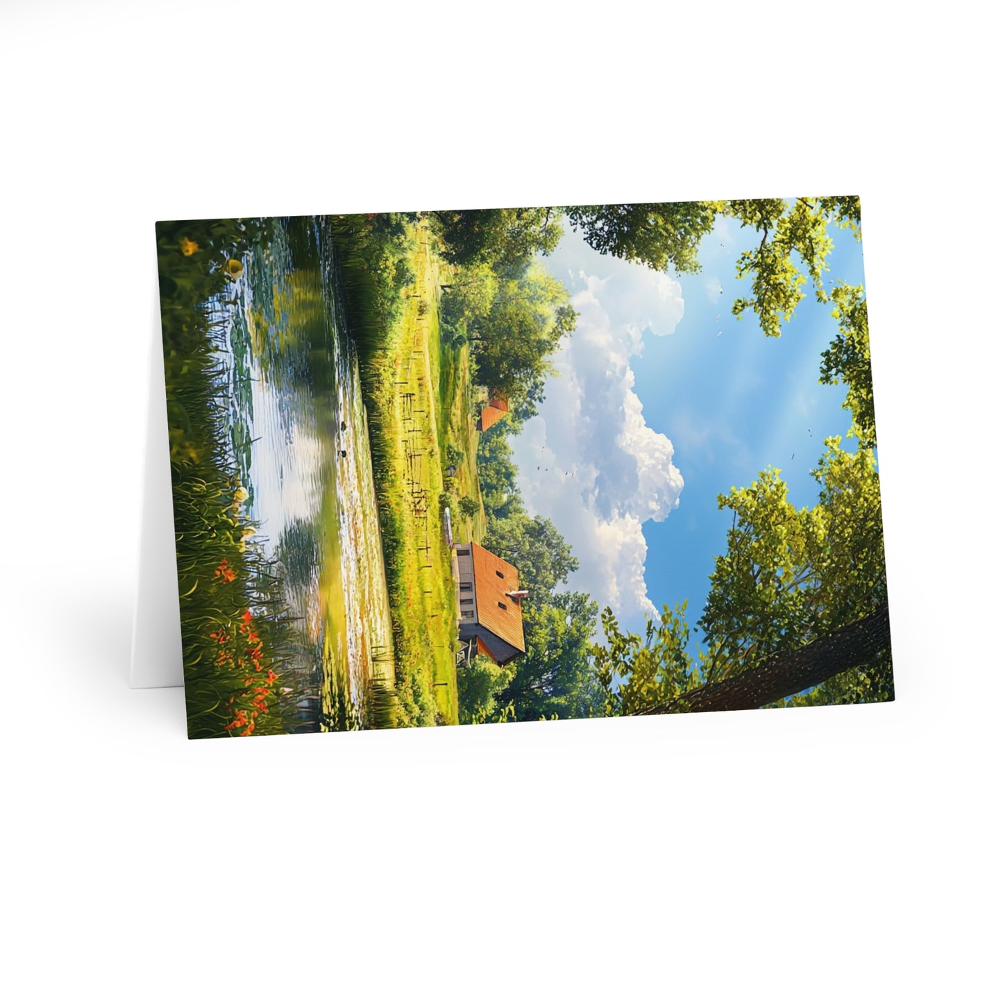 Country Views 3 - Blank Card (5 Pack) UK