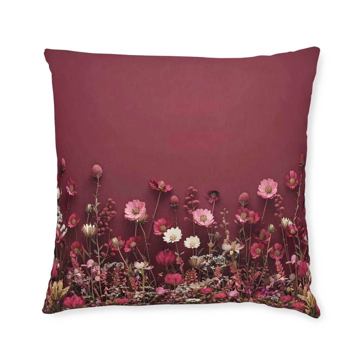 Wild Meadow 4 - Square Pillow - UK