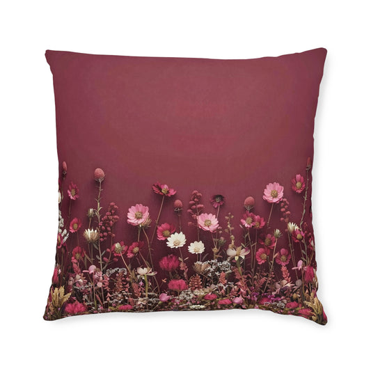 Wild Meadow 4 - Square Pillow - UK