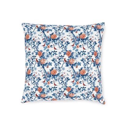 Blue Chinoiseries - Square Pillow - UK