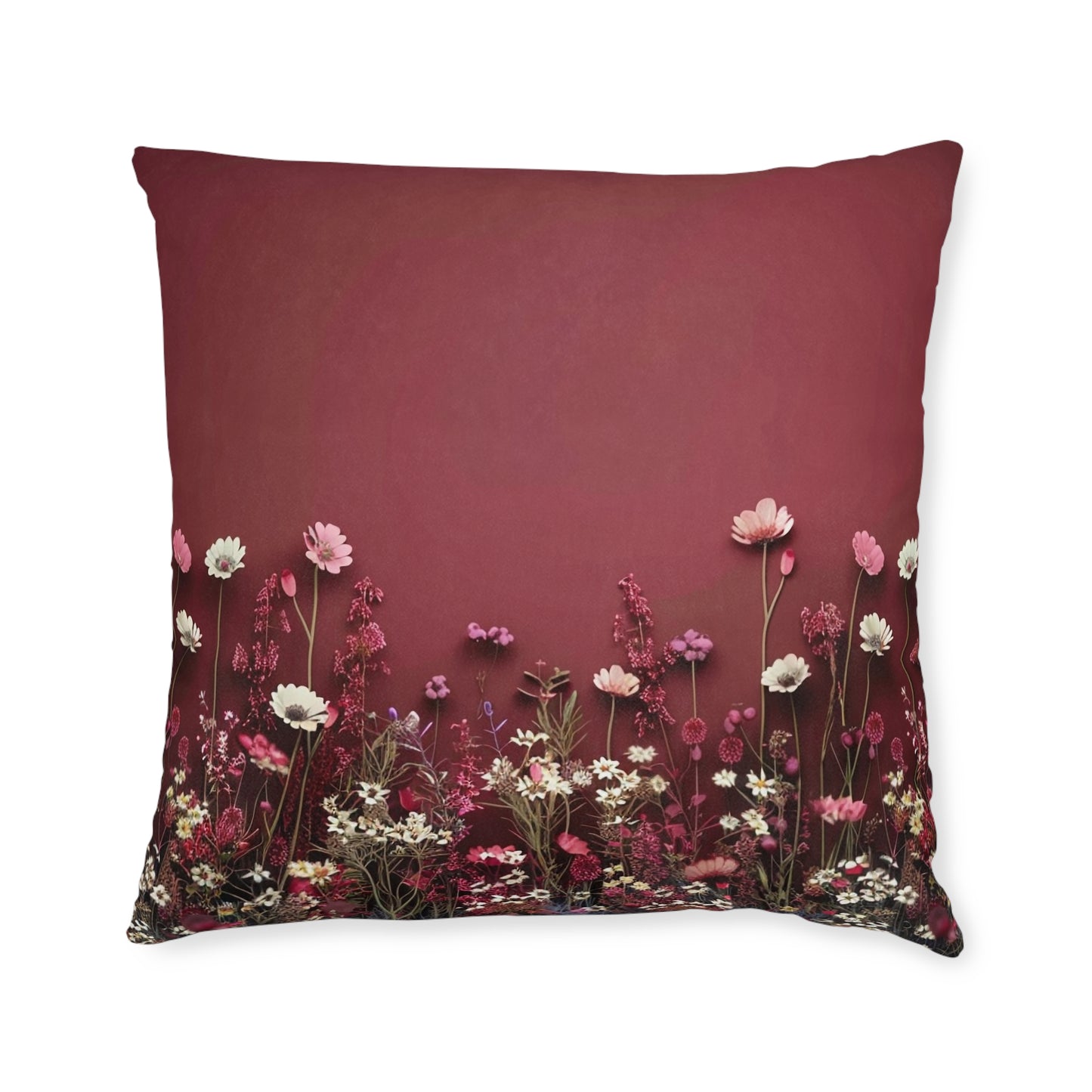 Wild Meadow 4 - Square Pillow - UK