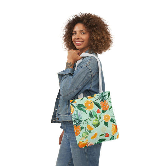 Summertime #1 - Polyester Canvas Tote Bag (AOP)