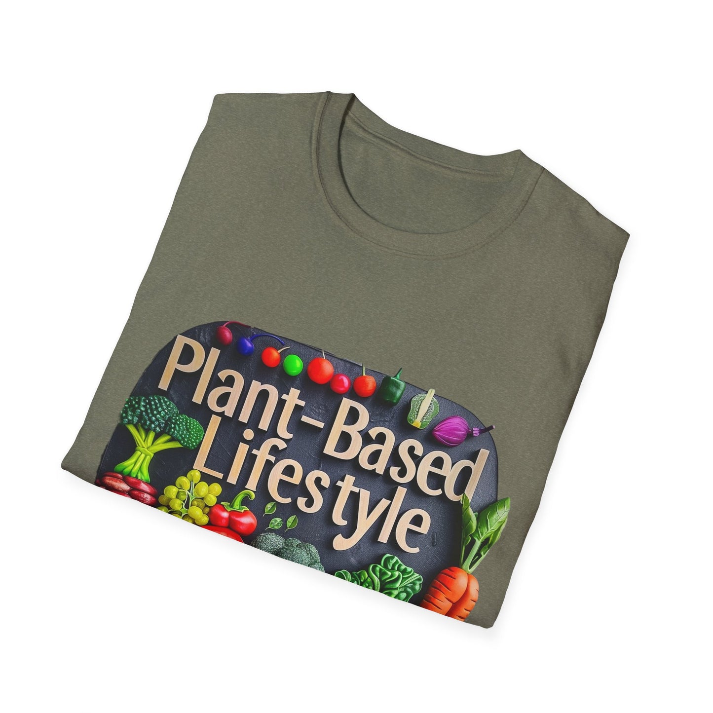 Plant Based Lifestyle #1 - Unisex Softstyle T-Shirt (UK)