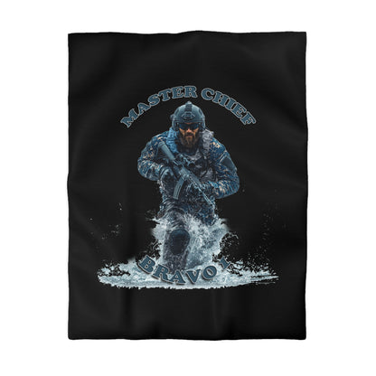 Master Chief Navy Seals - Microfiber Duvet Cover USA and UK