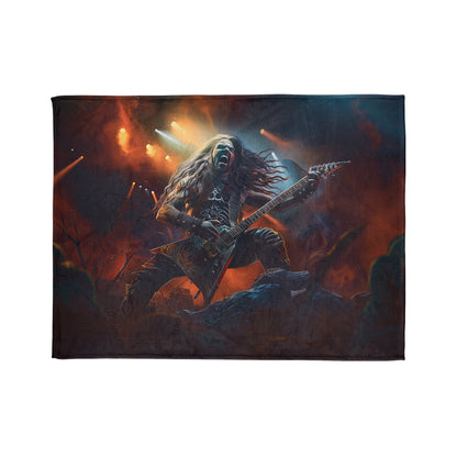 Heavy Metal- Soft Polyester Blanket USA