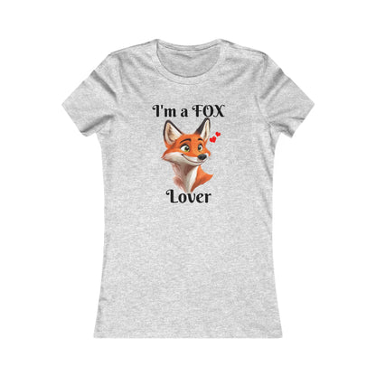 Fox Lover - Women's Favorite Tee - USA