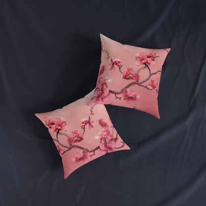 Macro Chinoiseries - Square Pillow - UK