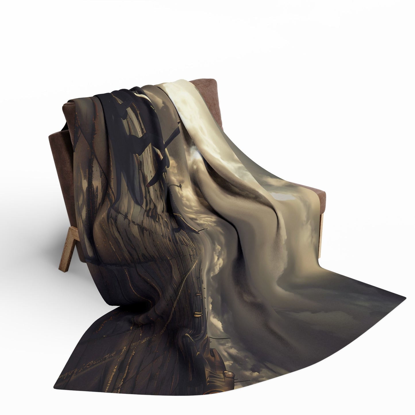 WW2 Airfield #1 Arctic Fleece Blanket - UK