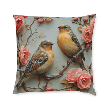 Birds 3D - Square Pillow - UK