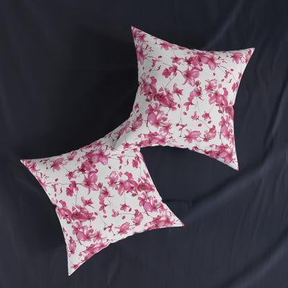 Pink Chinoiseries - Square Pillow - UK