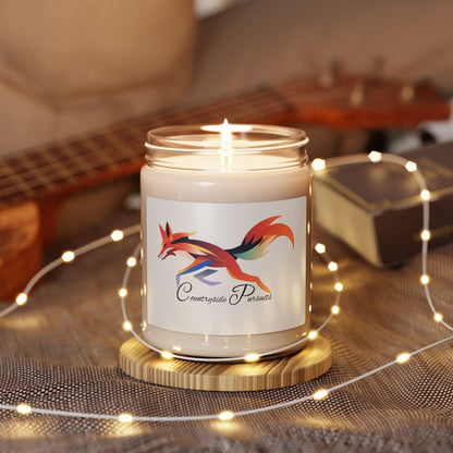 Countryside Pursuits Scented Soy Candle - 9oz Fox Design - USA