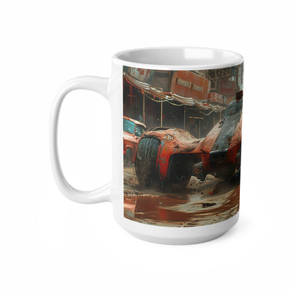 Futuristic Car 4 Ceramic Coffee Cups, 11oz, 15oz - UK