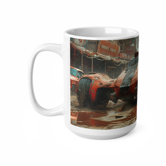 Futuristic Car 4 Ceramic Coffee Cups, 11oz, 15oz - UK