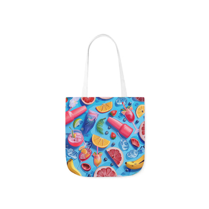 Summertime #7 - Polyester Canvas Tote Bag (AOP)