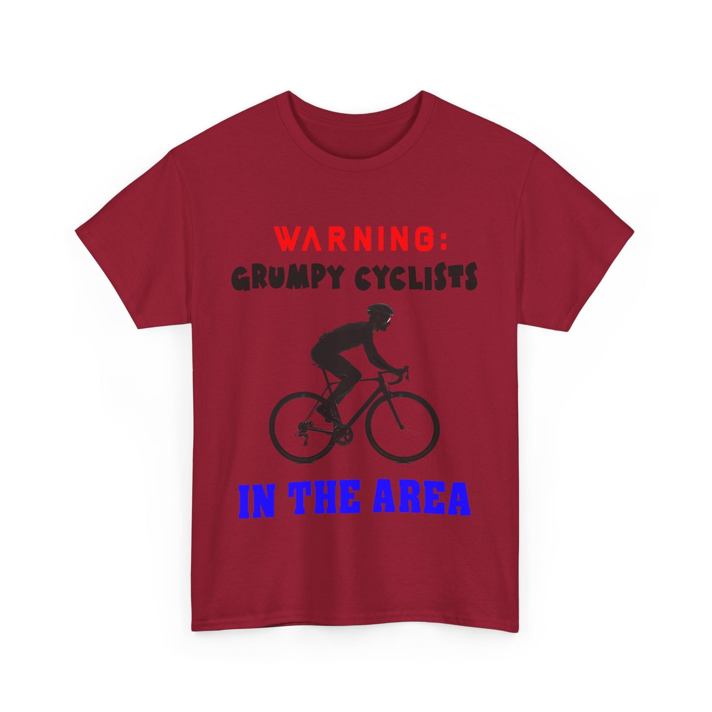 Cyclists 2 - Unisex Heavy Cotton Tee - UK