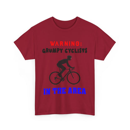 Cyclists 2 - Unisex Heavy Cotton Tee - UK