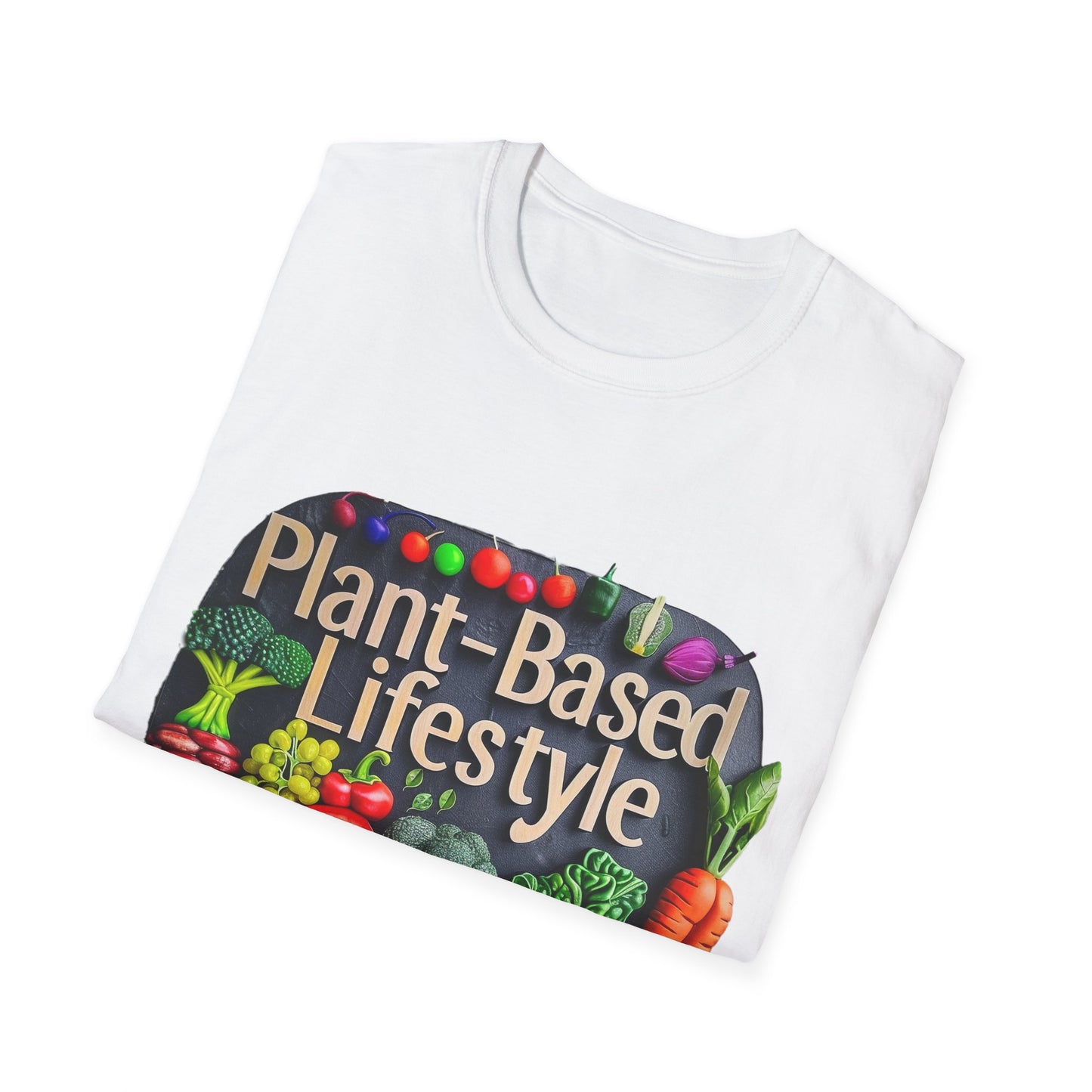 Plant Based Lifestyle #1 - Unisex Softstyle T-Shirt (UK)