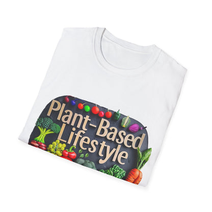 Plant Based Lifestyle #1 - Unisex Softstyle T-Shirt (UK)