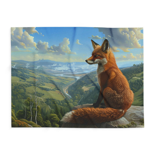 Valley View #2 Arctic Fleece Blanket - UK