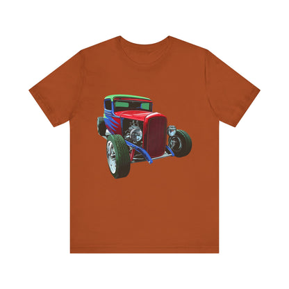 Hot Rod 4 - Jersey Short Sleeve Tee - USA