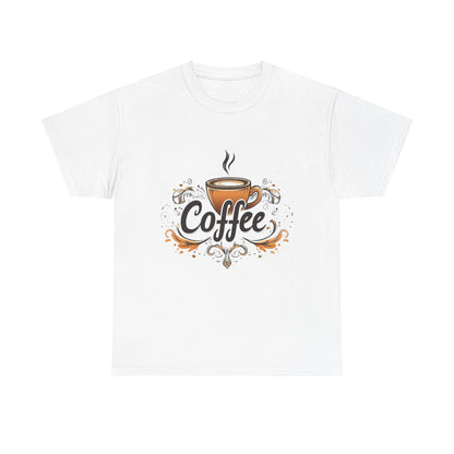 Unisex Heavy Cotton Coffee Tee 3 - Perfect for Coffee Lovers - USA