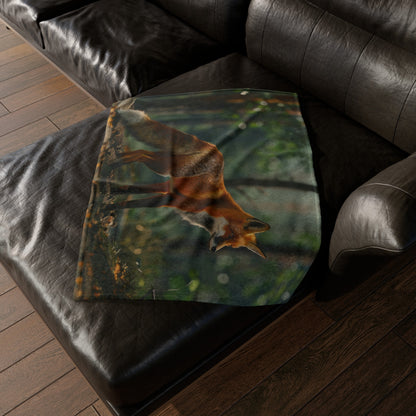 Fox Blanket - Soft Polyester Blanket