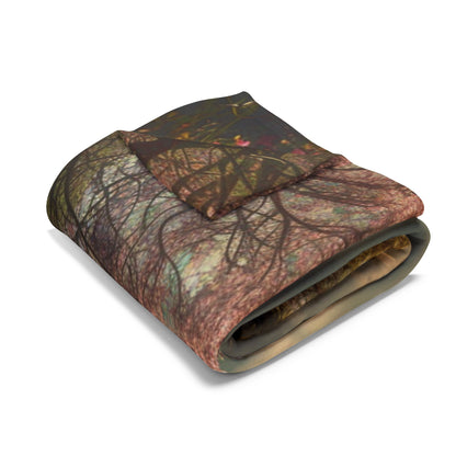 English Springtime 2 Arctic Fleece Blanket - UK, USA