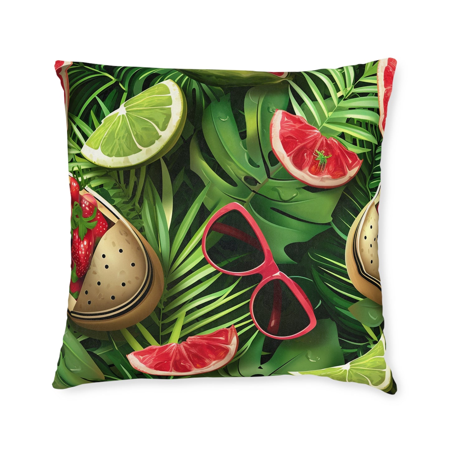 Summer Time - Square Pillow - UK