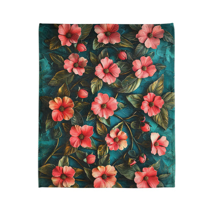 Chinoiserie #6 - Soft Polyester Blanket