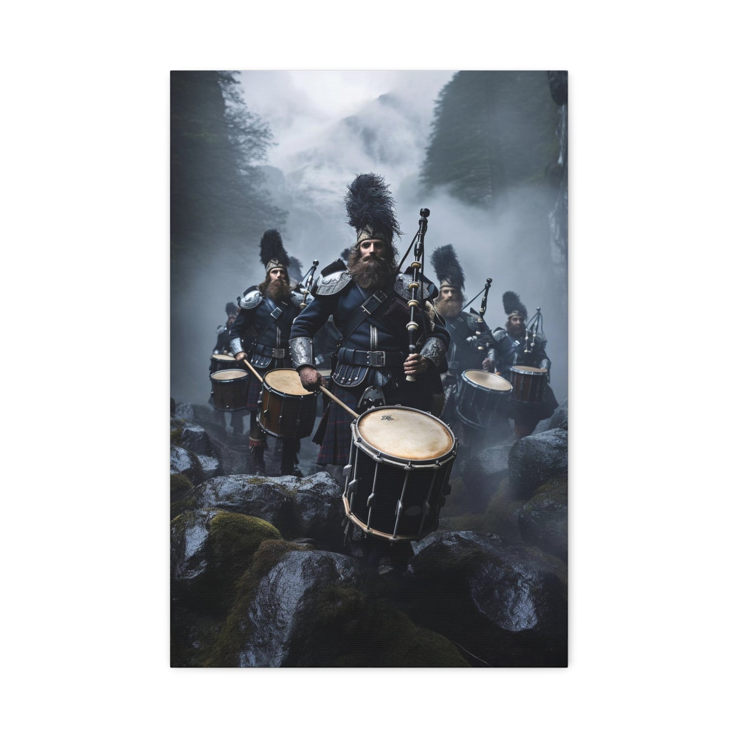 Piper #3 - Polyester Canvas