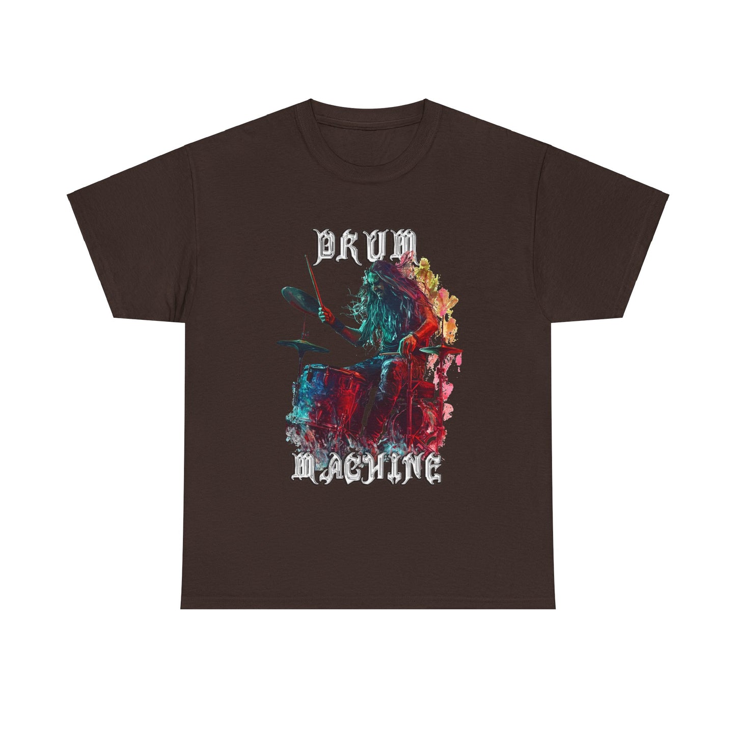 Drum Machine - Unisex Heavy Cotton Tee - UK