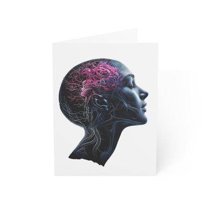 Mental Health Blank Cards - Set of 1, 10, 30, or 50pcs for All Occasions - USA