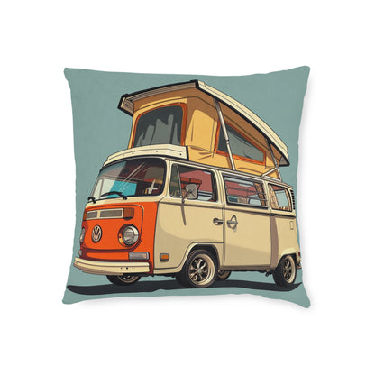 Surf Wagon 2  - Square Pillow - UK